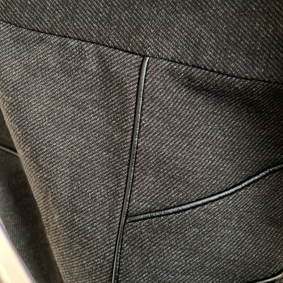 Lane Bryant Dark Grey Corduroy-looking Leggings Size 18 - Picture 4 of 4